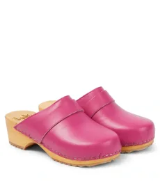Zuecos de piel Zuecos de piel