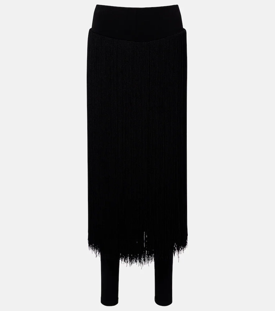 Alaïa Fringed leggings