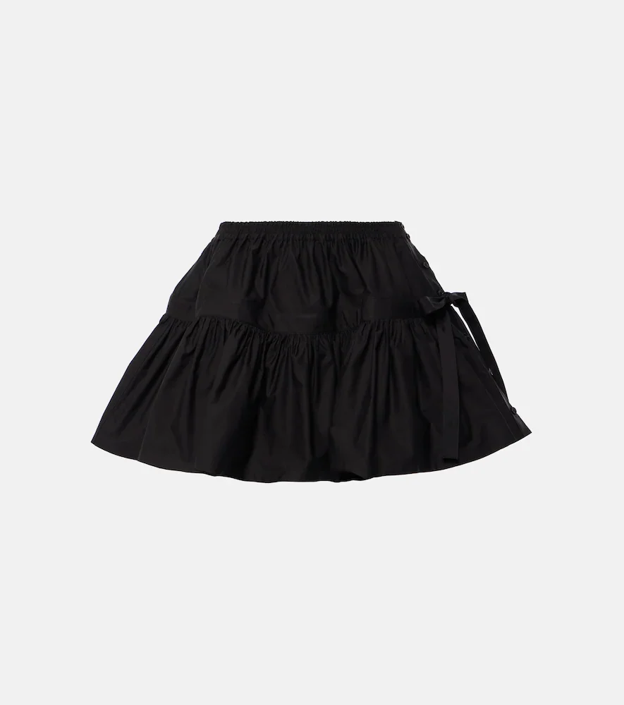 Alaïa Mini-jupe Deesser en coton