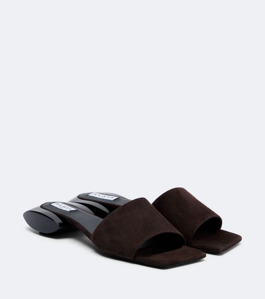 Alaïa Mules Ellipse de ante