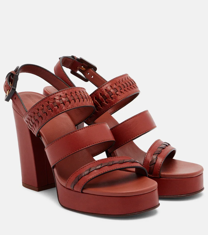 Alchemy leather platform sandals