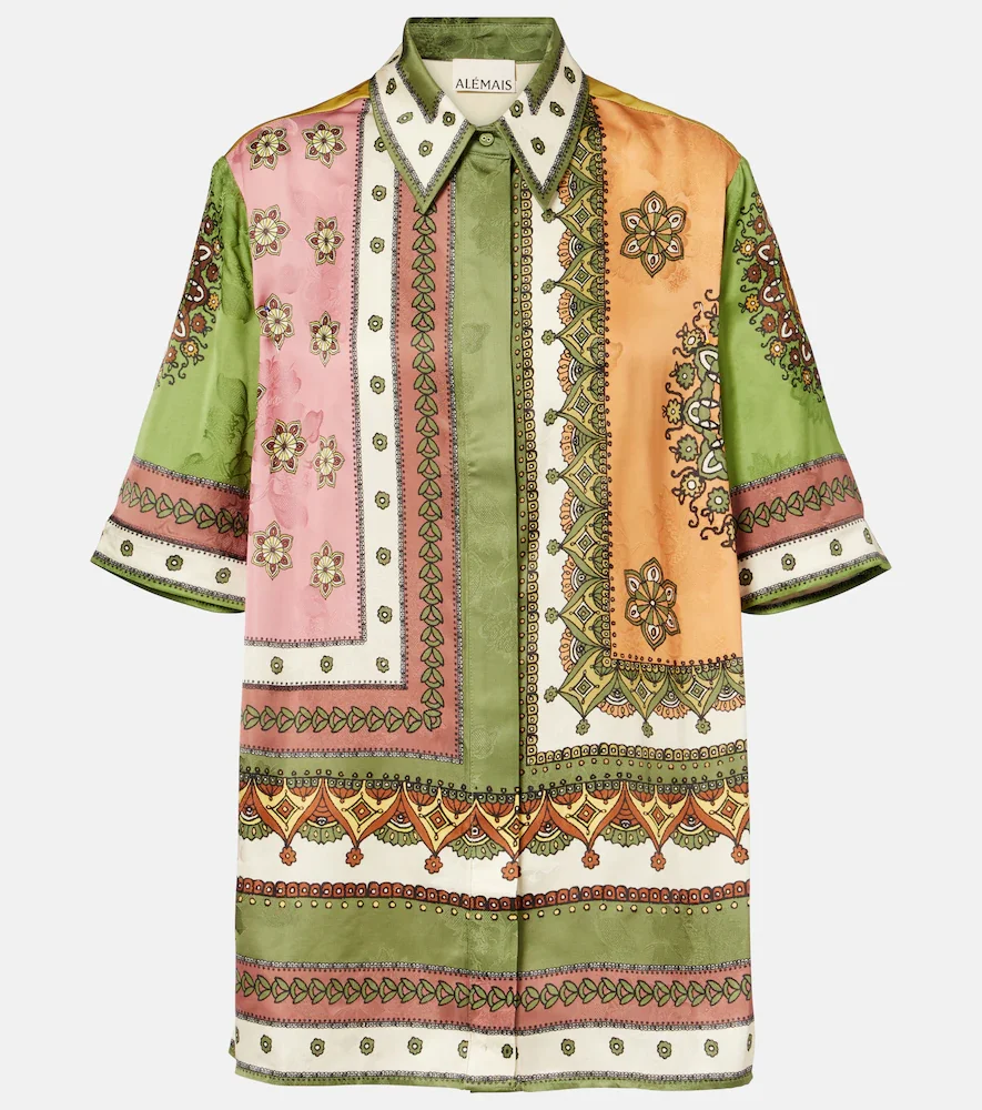 Alémais Chemise Contina imprimée en jacquard