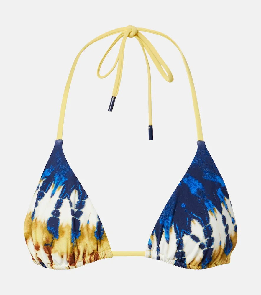 Alémais Top de bikini Martine estampado
