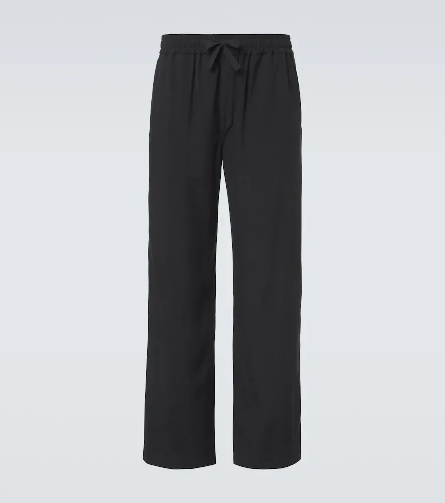 Alio silk straight pants