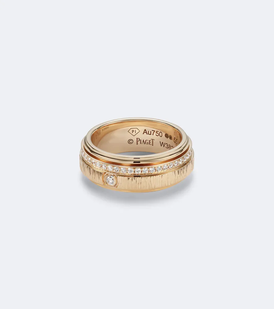 Bague Possession Decor Palace en or rose 18 ct et diamants