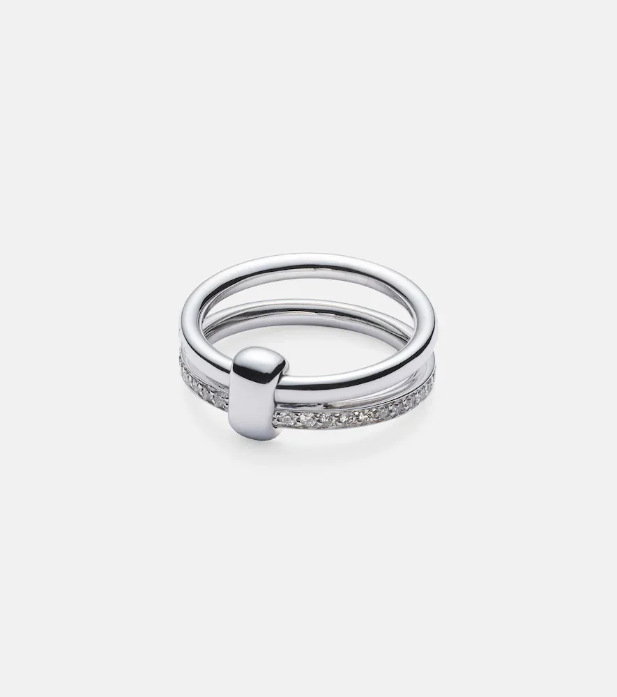 Bague Together en or blanc 18 ct et diamants