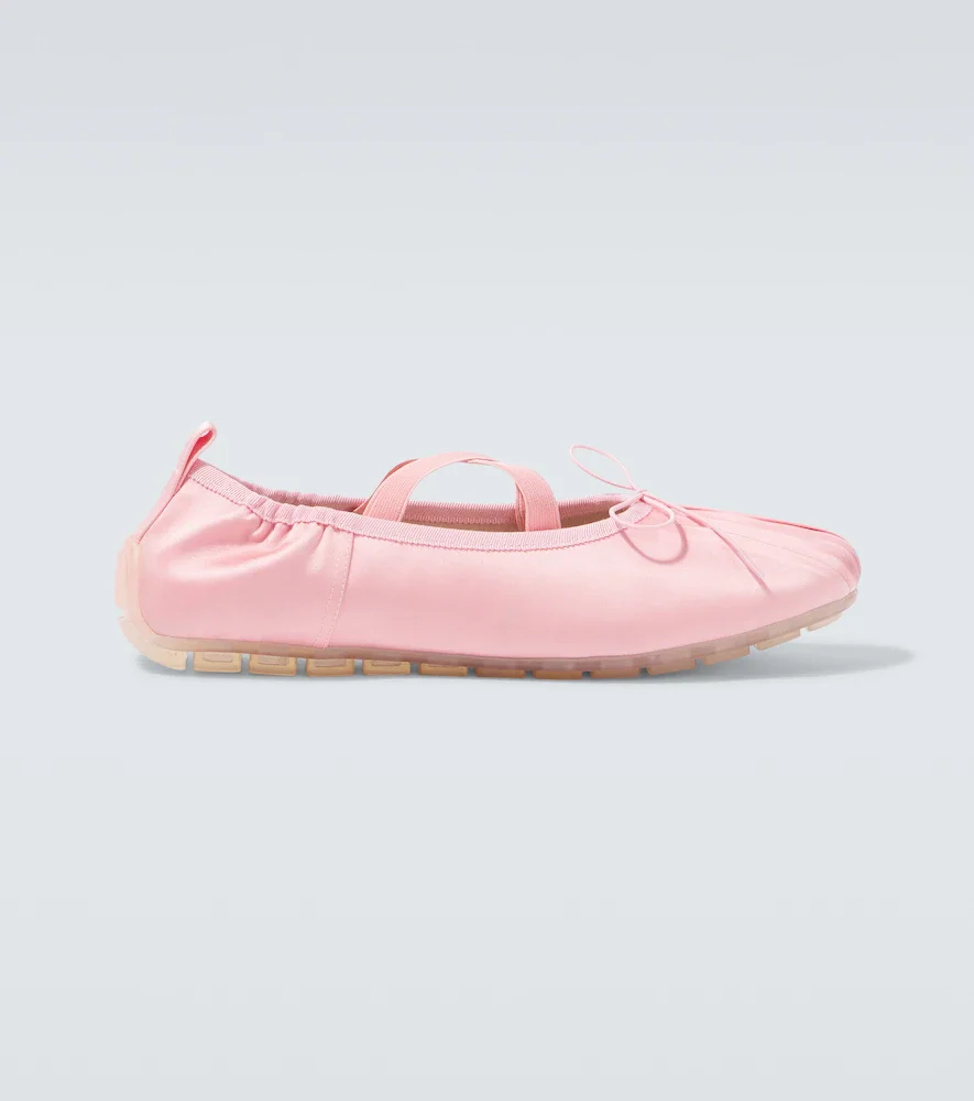 Bailarinas Ballerina Grip plisadas