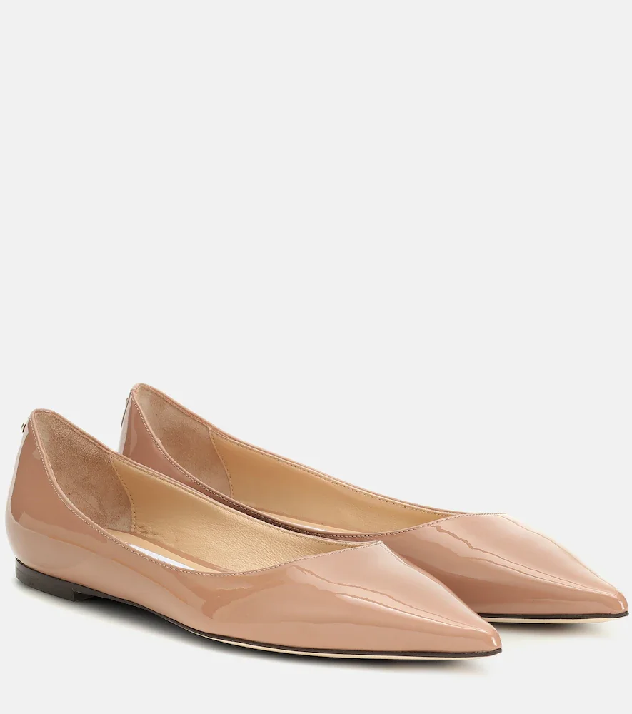 Ballerines Love Flat en cuir verni