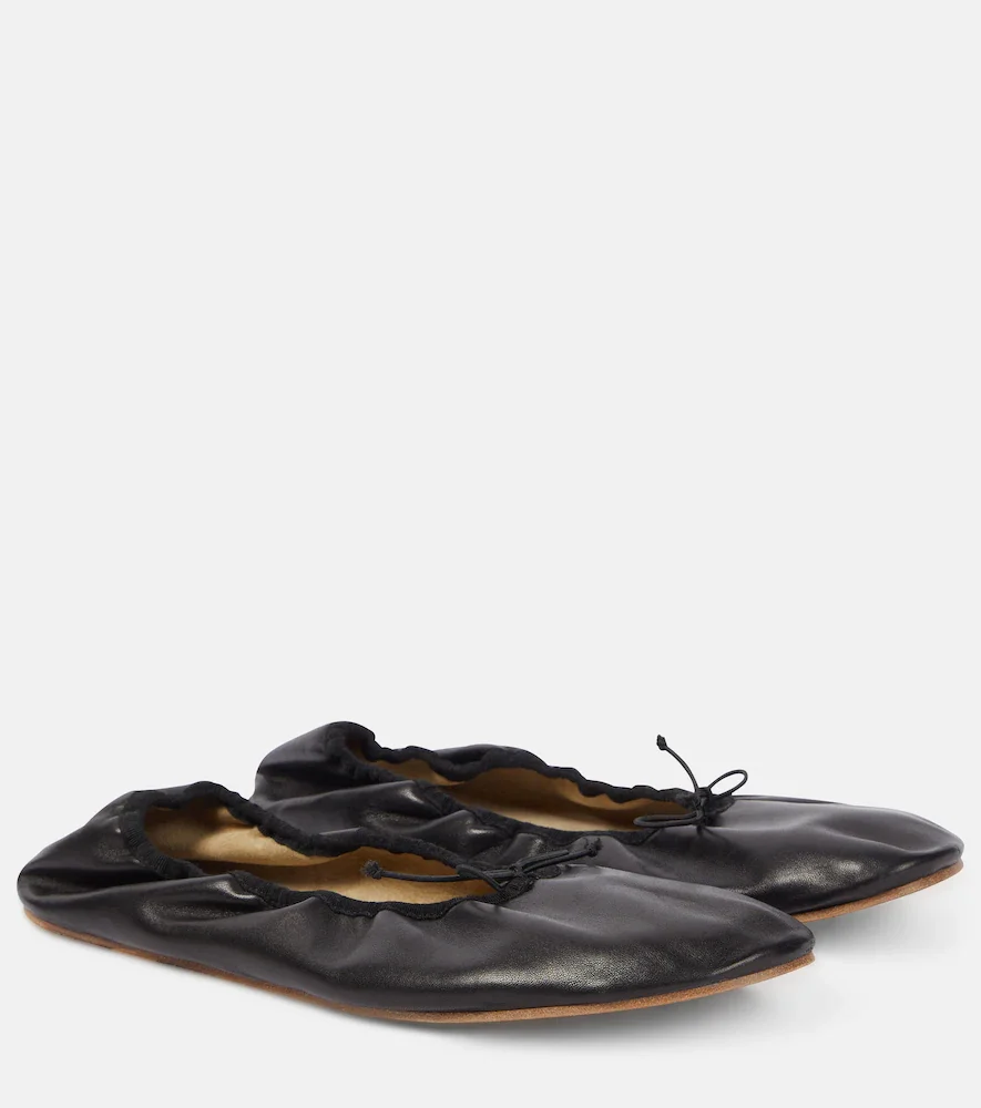 Ballerines Round en cuir
