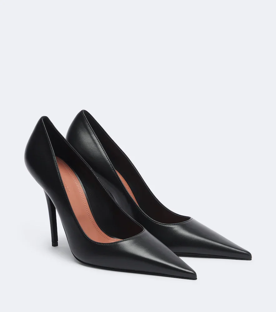 Barbara leather pumps