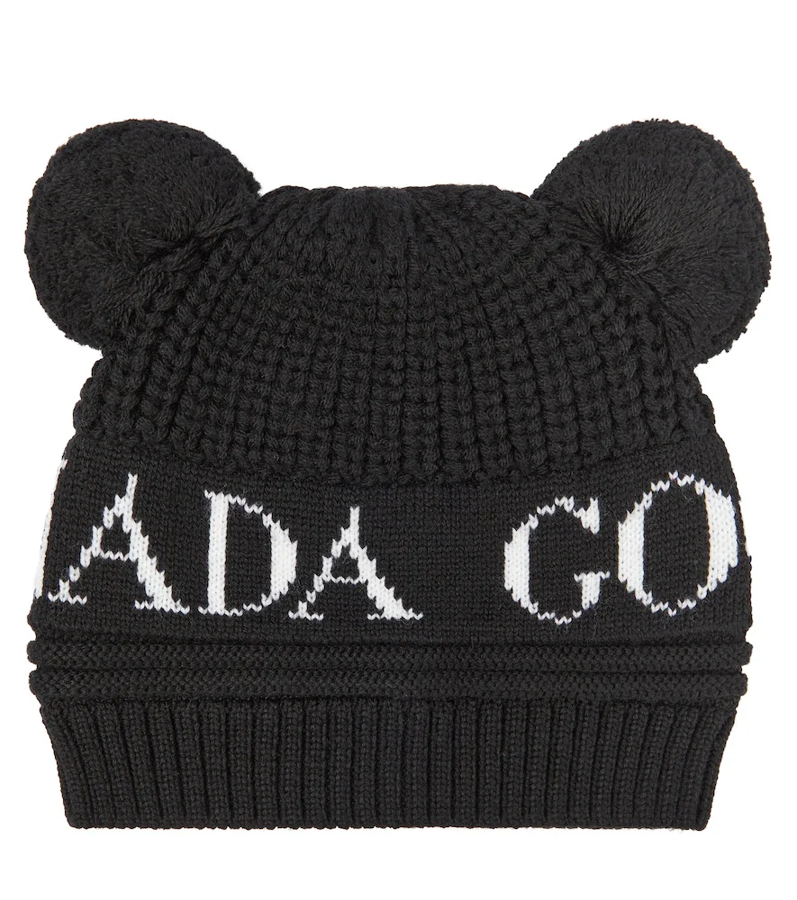 Bébé Bonnet Double Pom en laine