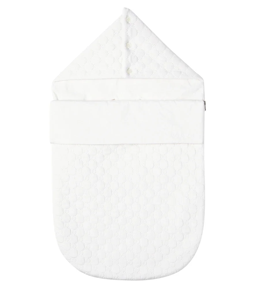 Bébé Couverture GG matelassée en coton mélangé