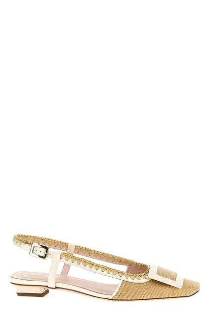 Belle Vivier slingback - Beige
