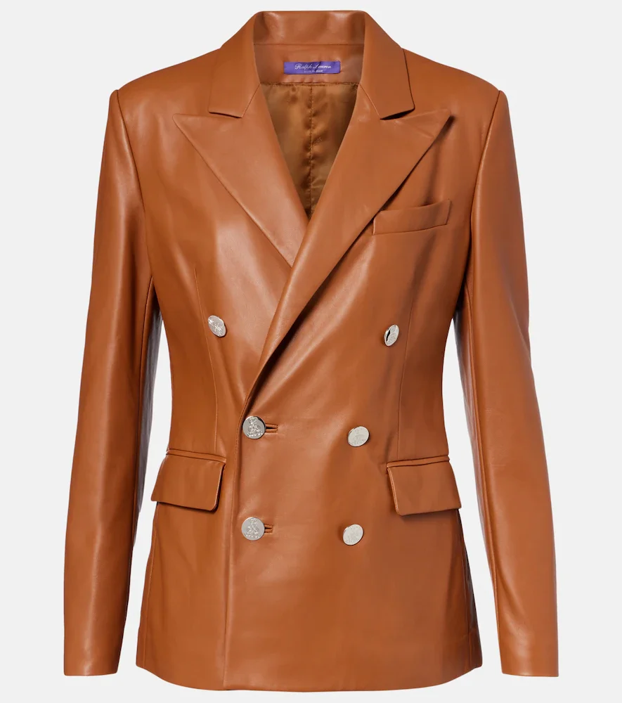 Blazer Camden de piel