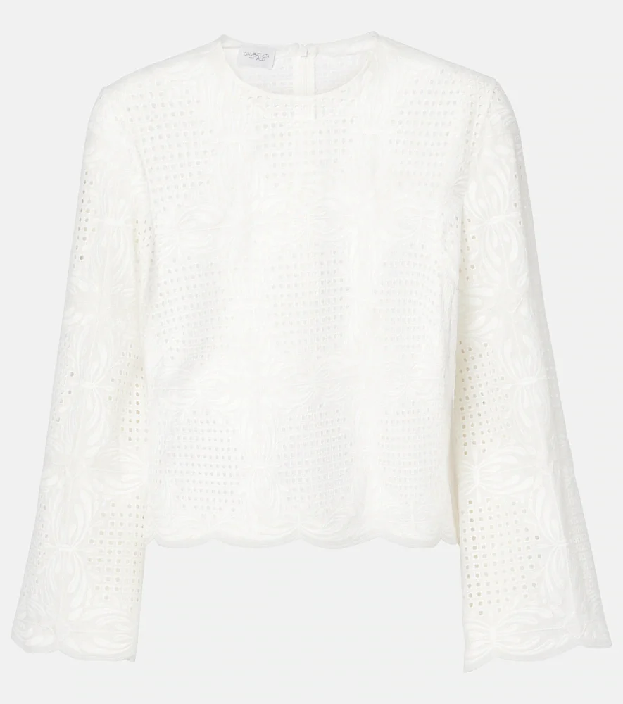 Blusa de encaje