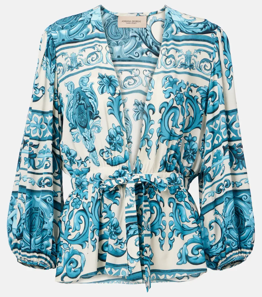 Blusa estampada