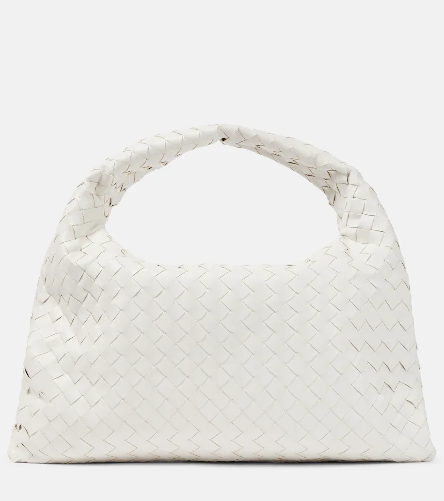 Bolso Hop de piel Intrecciato
