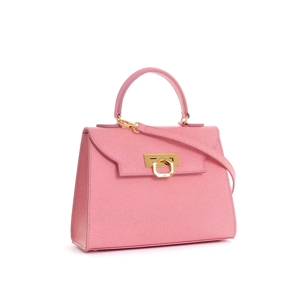 Borsa da donna Loren - Rosa Camoscio soleil