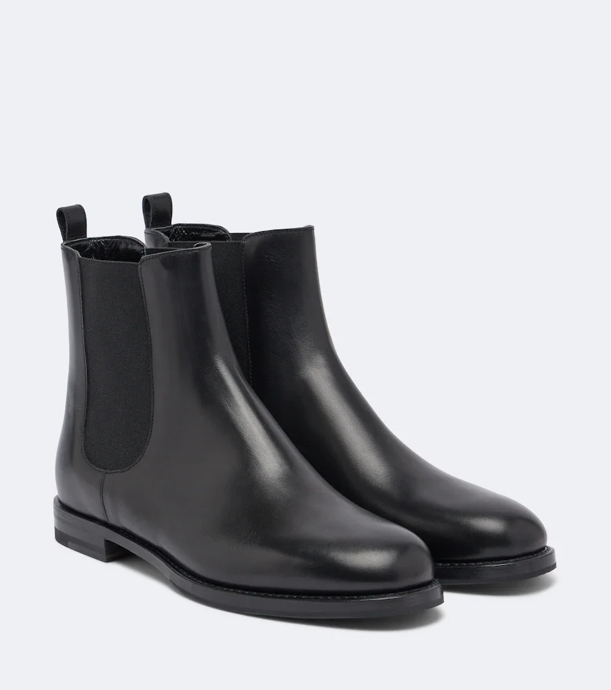 Botines Chelsa de piel