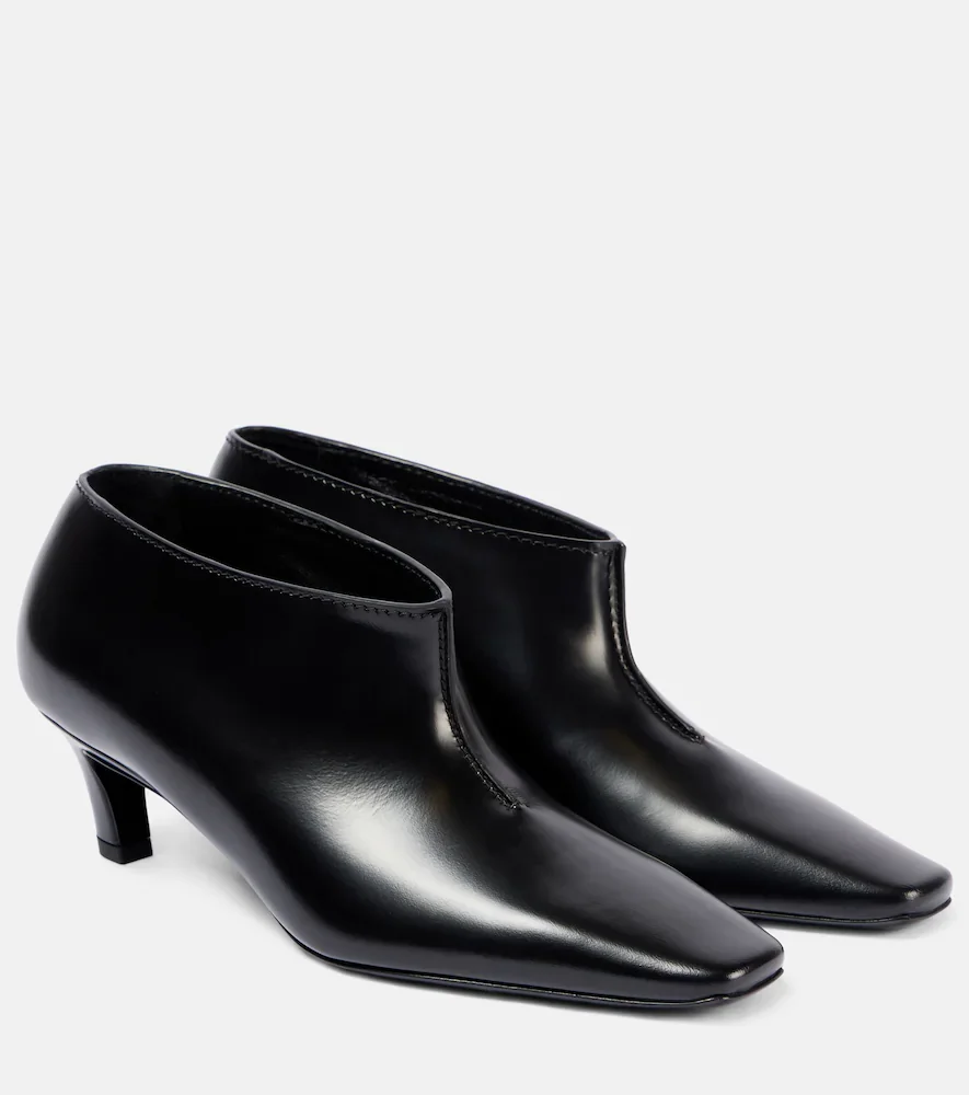 Botines Wide Shaft de piel