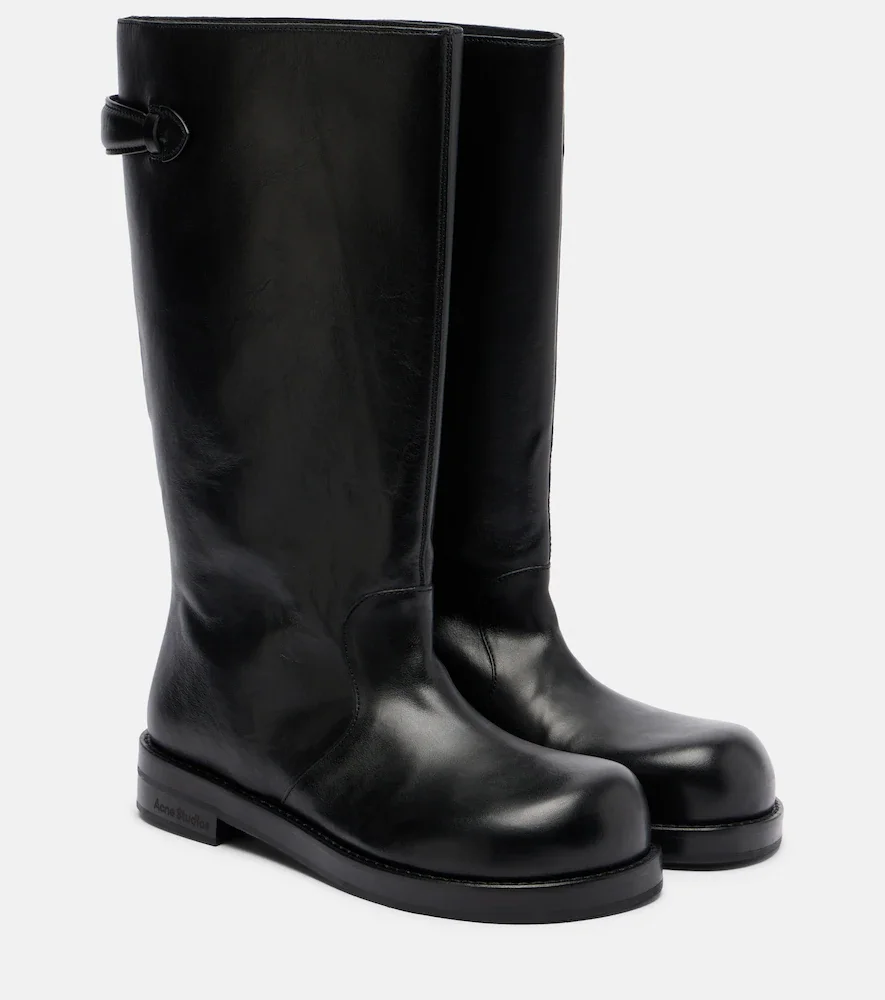 Bottes en cuir