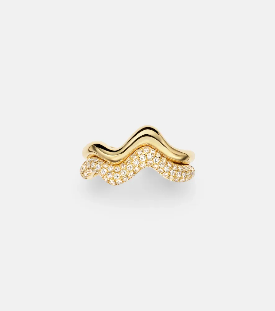 Boucle d'oreille en or 18 ct (7501000) avec diamants