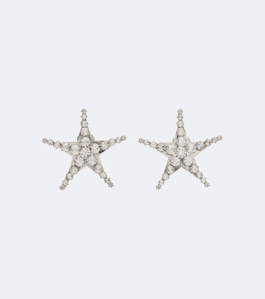 Boucles d'oreilles à cristaux