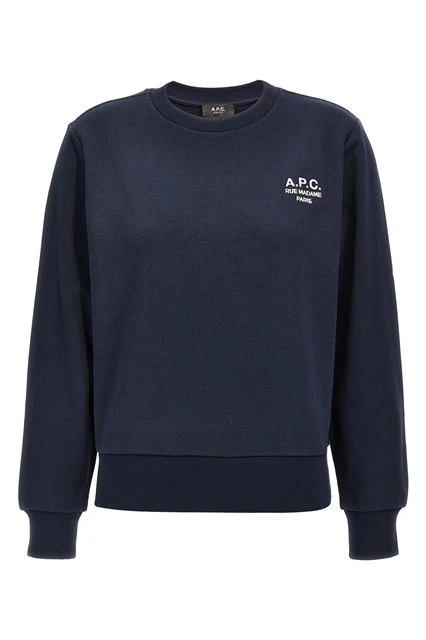Boxy Rue Madame sweatshirt Blue Size
