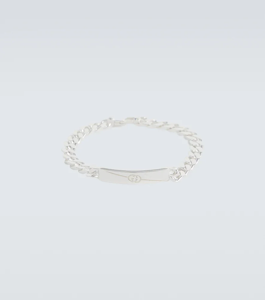 Bracelet Interlocking G en argent sterling