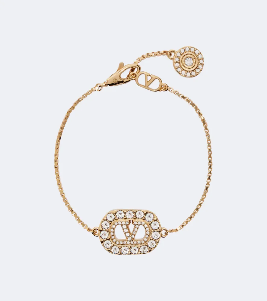 Bracelet VLogo à cristaux Swarovski
