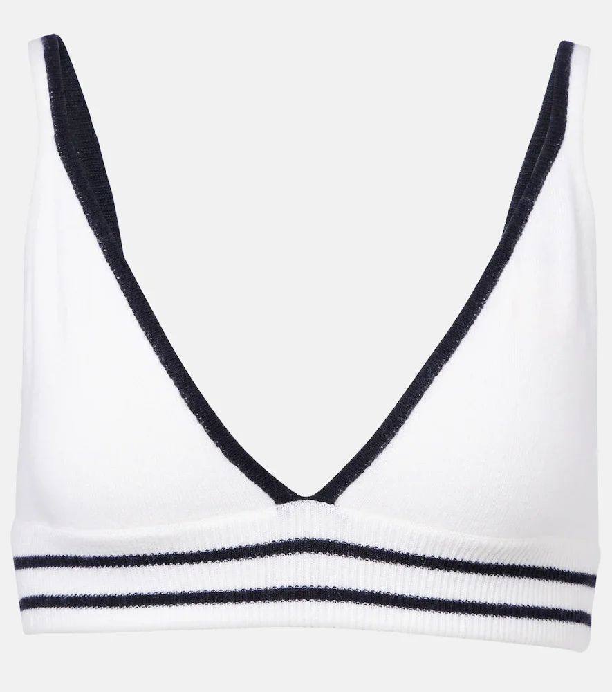 Brassière en cachemire