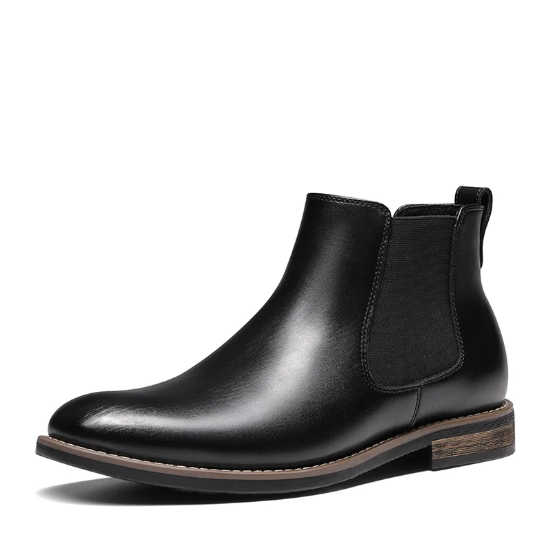 BRUNO MARC Men s Vegan Leather Dress Chelsea Boots