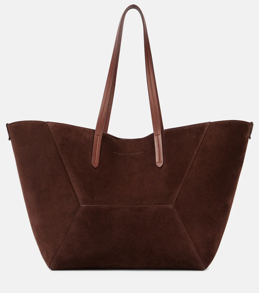Cabas BC Duo Large en daim
