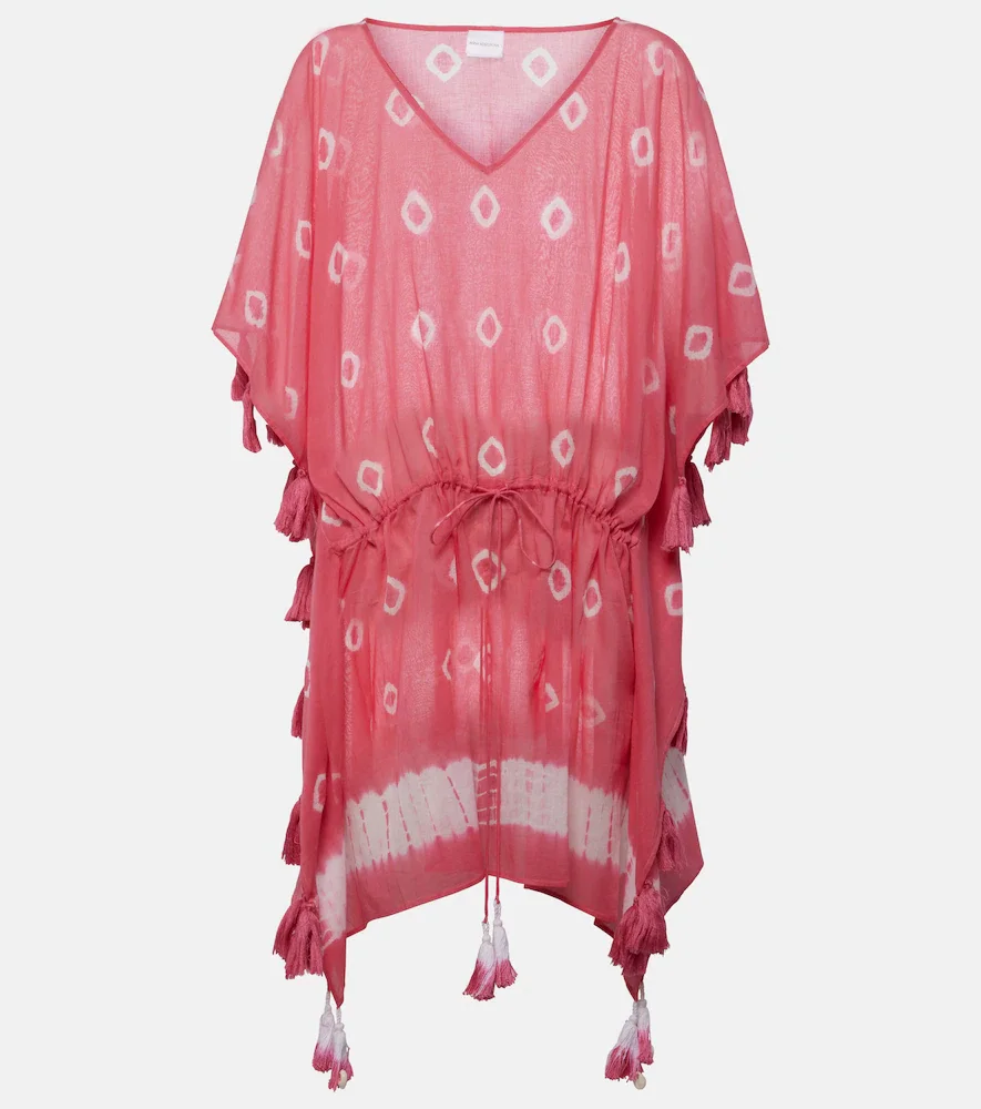 Cafetan Sand Dollar tie dye en coton