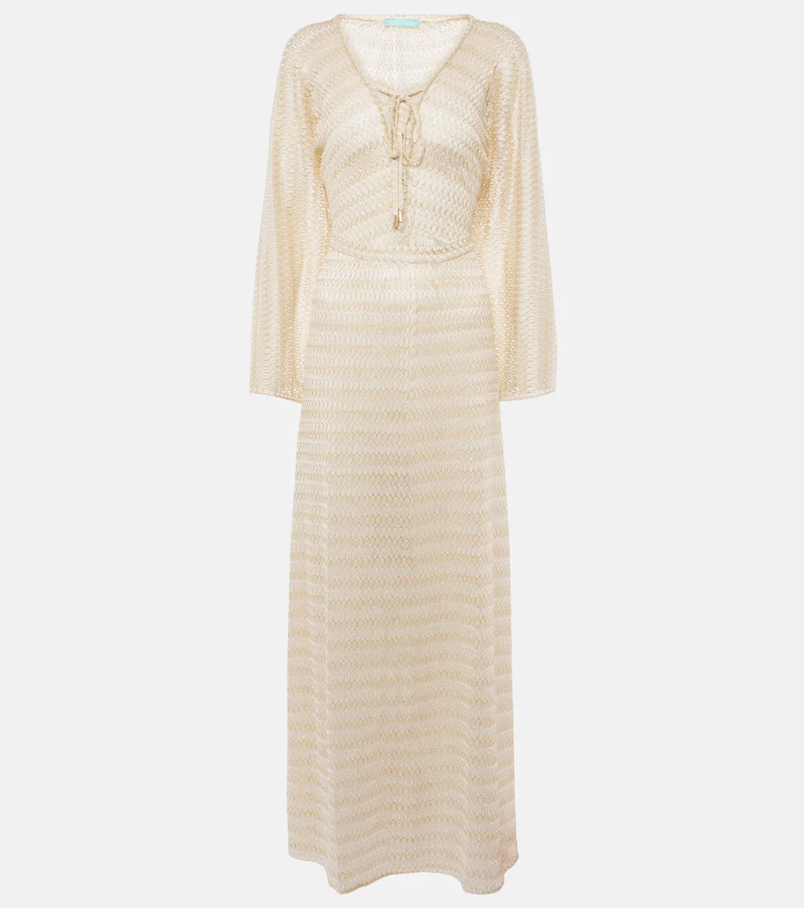 Caftán largo Nina de croché