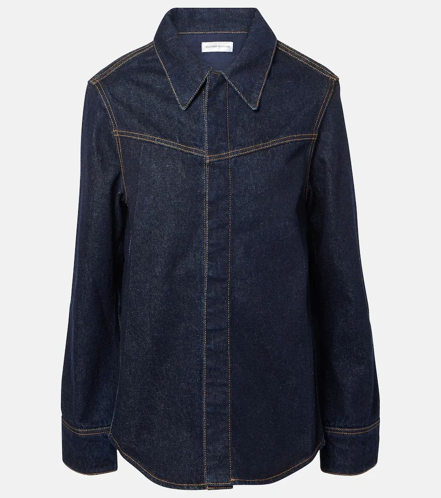 Camisa de denim