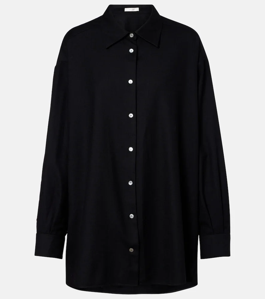 Camisa Luka de franela de lana