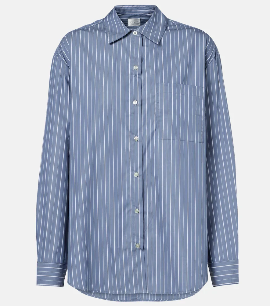 Camisa Yoshi de sarga en mezcla de algodón