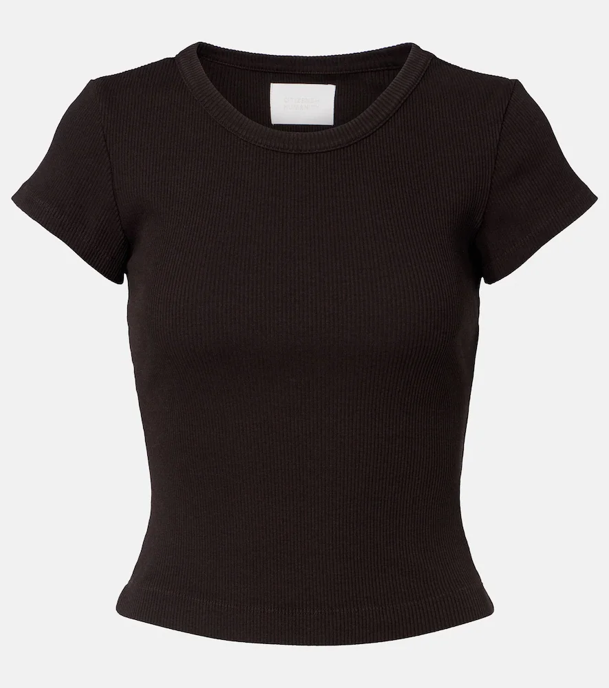 Camiseta Nello de punto acanalado