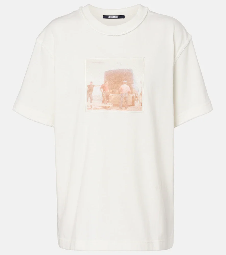 Camiseta Paysan de jersey de algodón estampada