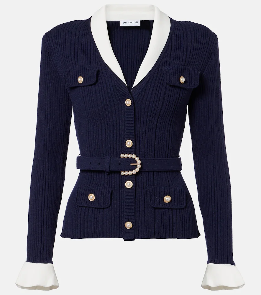Cardigan à ceinture