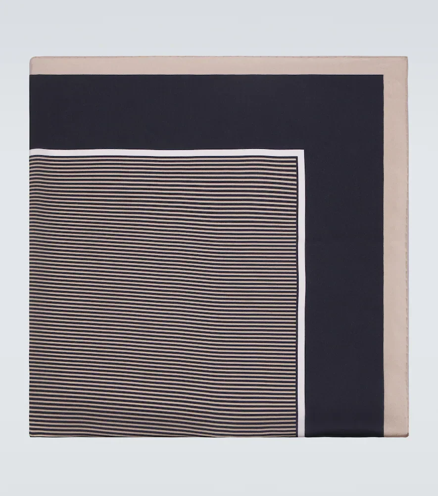 Cassandre silk charmeuse scarf