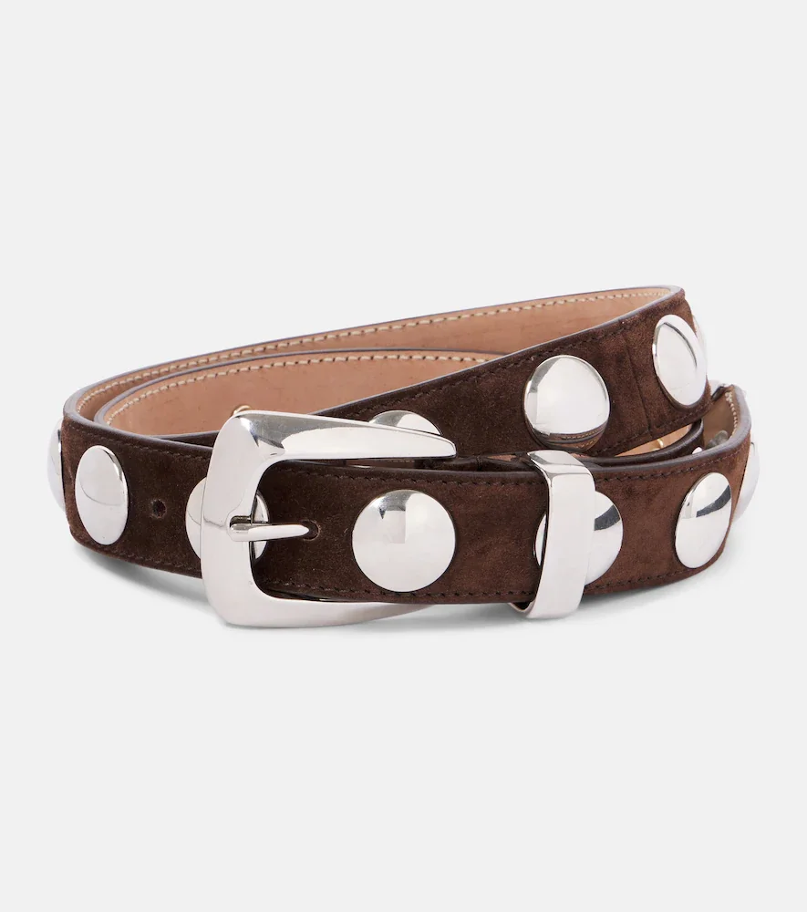Ceinture Benny en daim à ornements