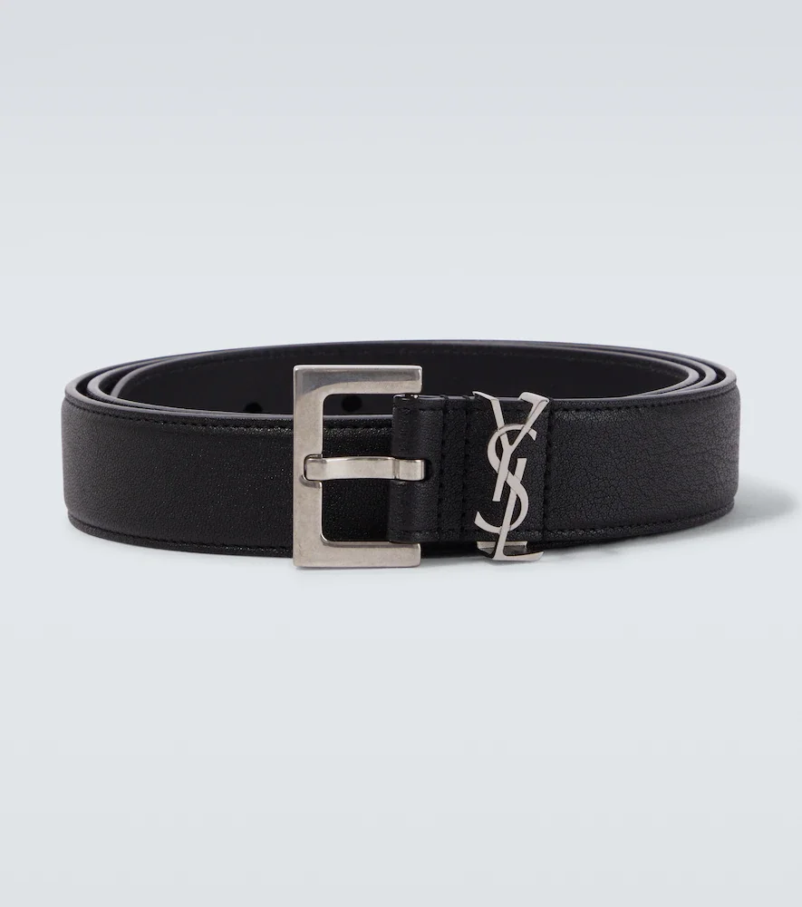 Ceinture fine en cuir