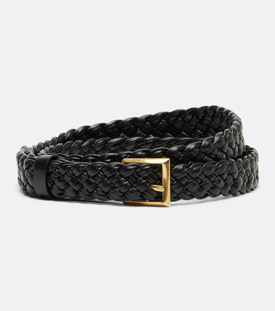 Ceinture Solo en cuir Intrecciato