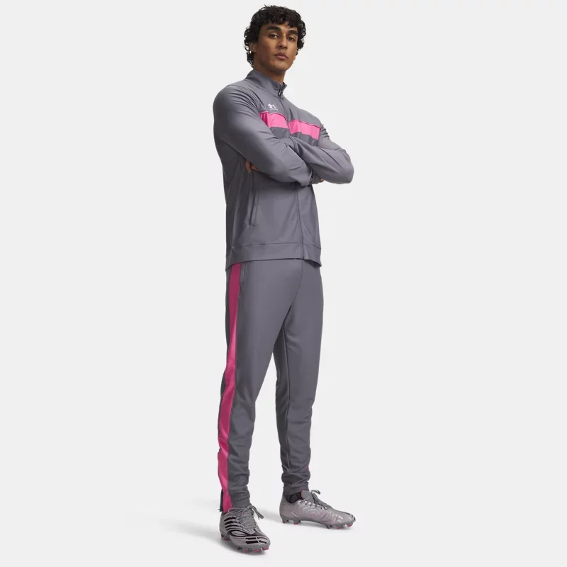 Challenger Men's Tracksuit Titan Gray Pink Frenzy White L