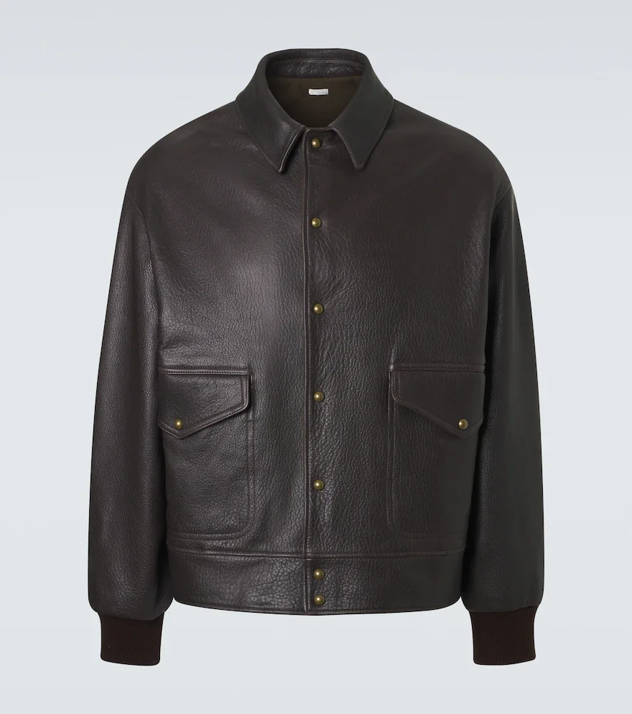 Chaqueta A-1 de piel