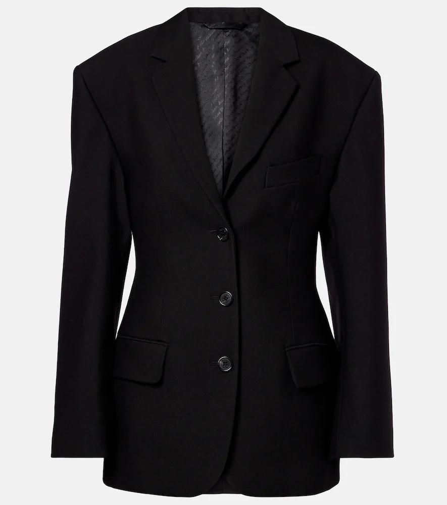 Chaqueta de traje de lana