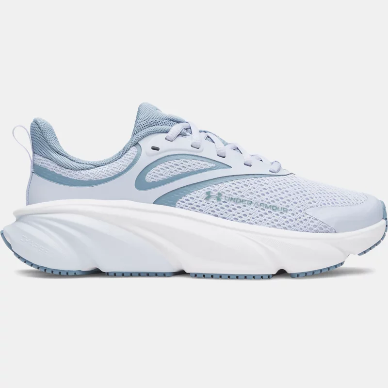 Charged Rogue 6 Girls' Grade School Running Shoes Spackle Blue Blue Wind Blue Wind 3.5