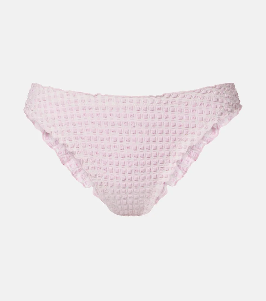 Checked bikini bottoms
